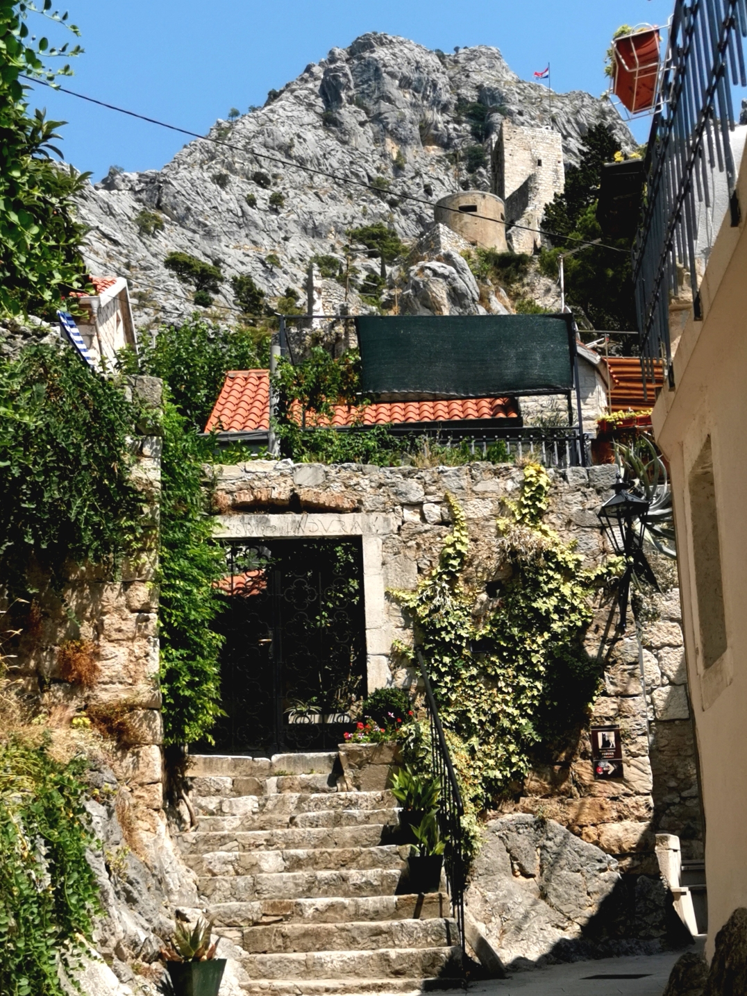 Blick auf Burg
