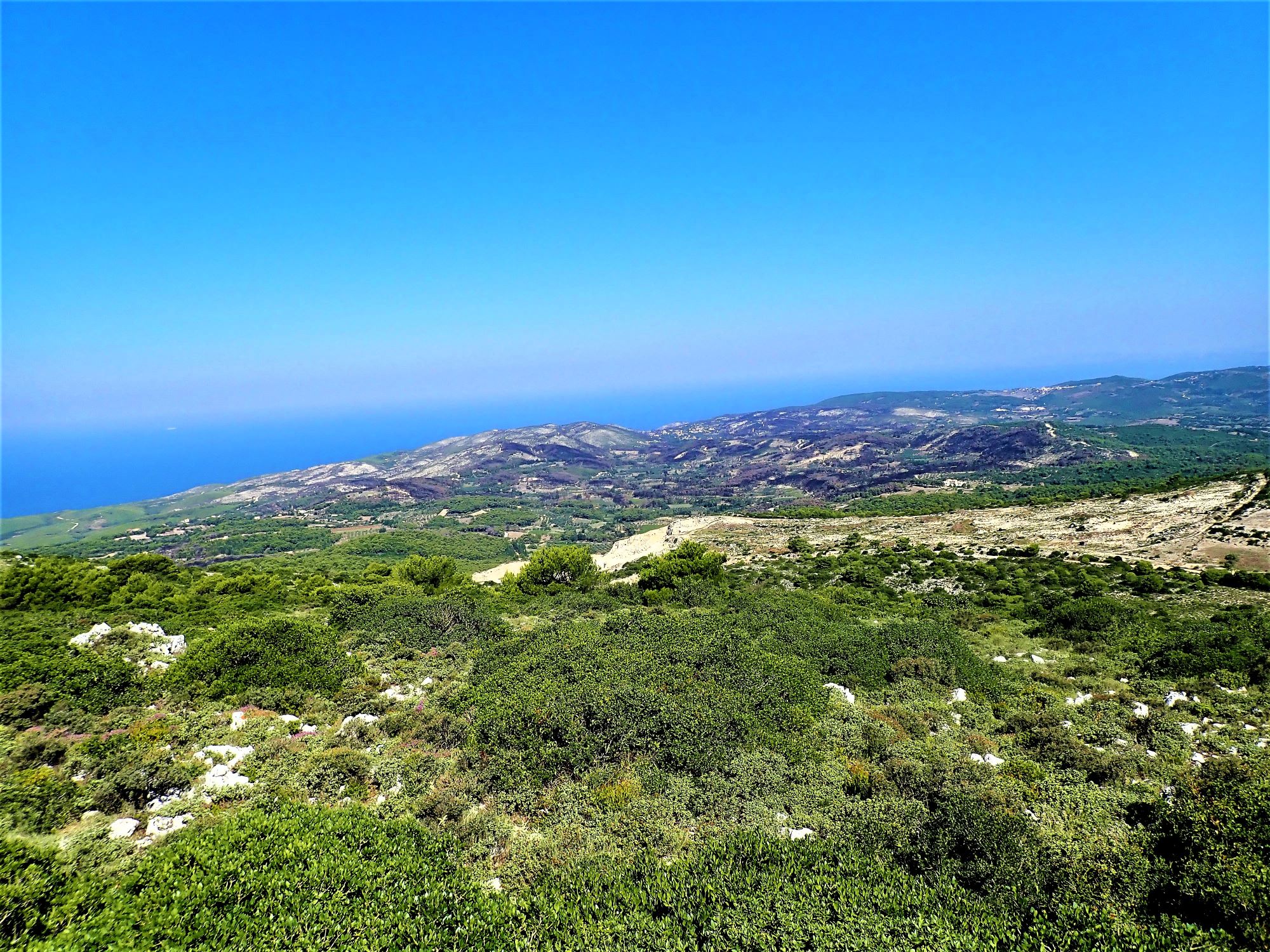 Blick vom Berg Vrani