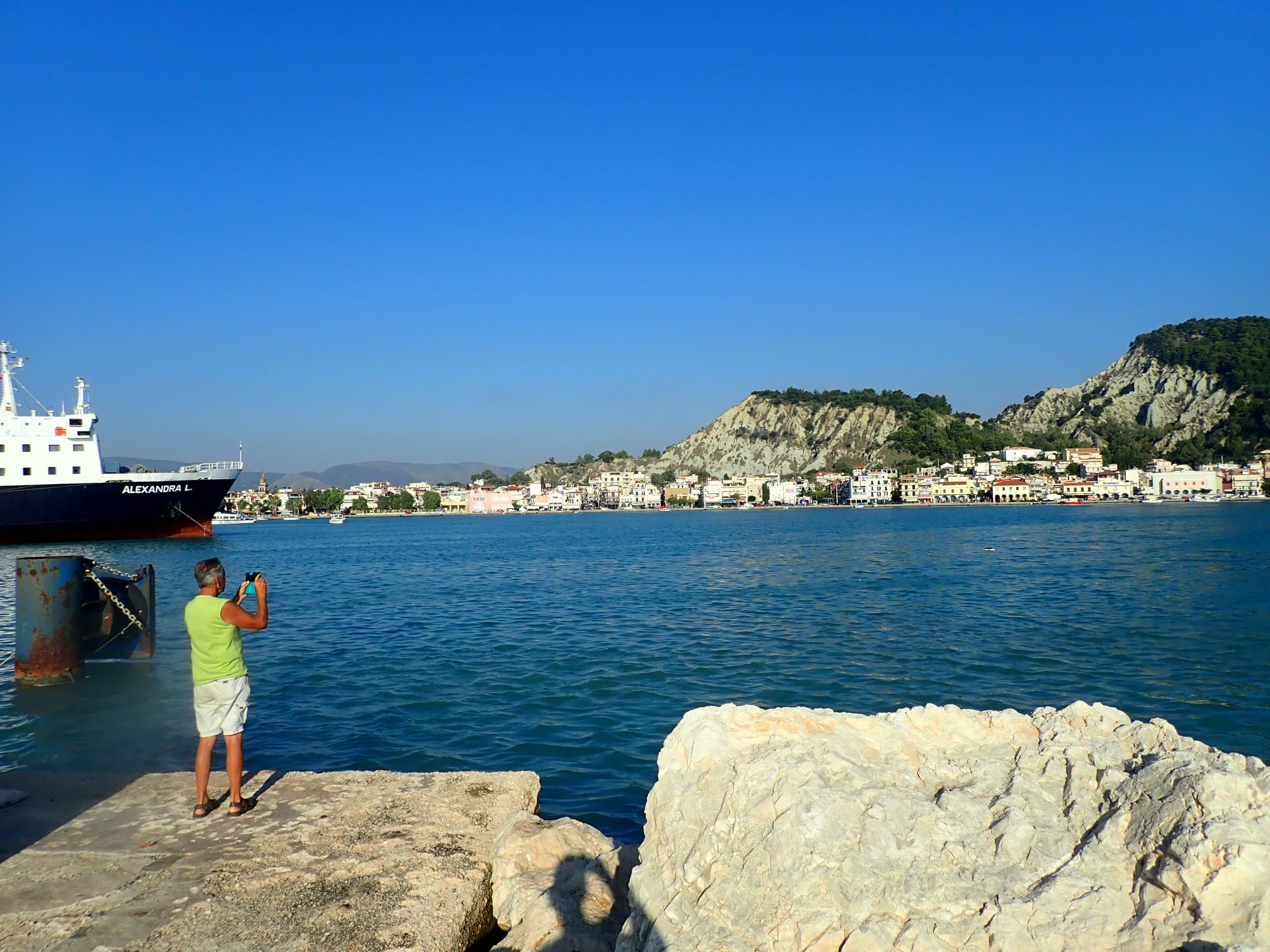 Hafen Zakynthos Stadt