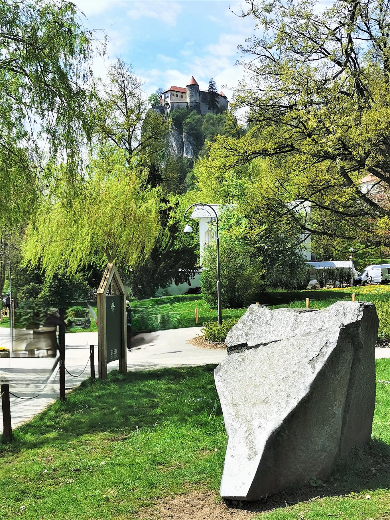 Blick auf Burg